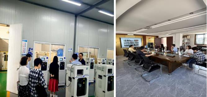 市人大和市侨联领导到公司调研